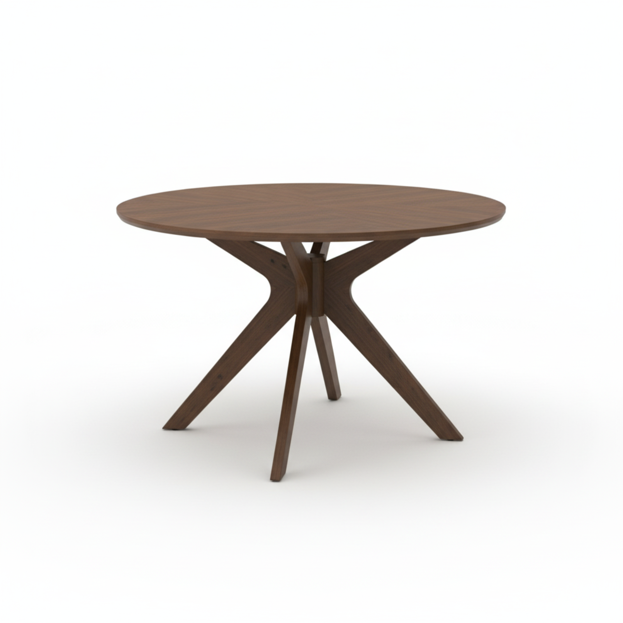 Corinne Dining Table: Walnut Finish